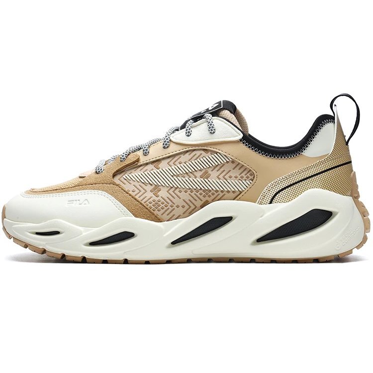Zapatillas deportivas «Beige y blanco»