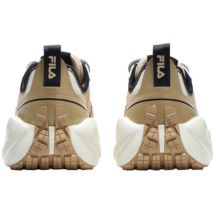 Zapatillas deportivas «Beige y blanco»