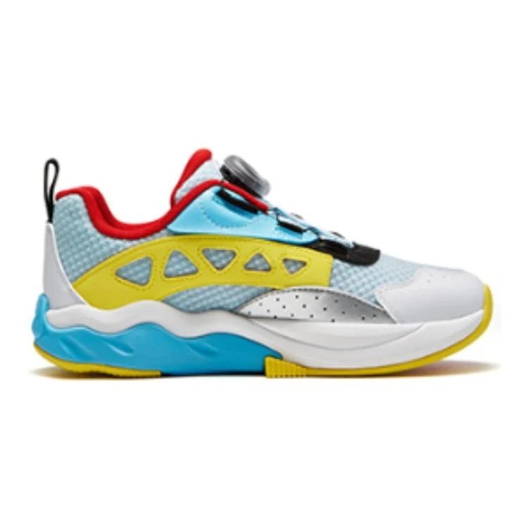 Zapatillas deportivas «Blanco, azul y amarillo»