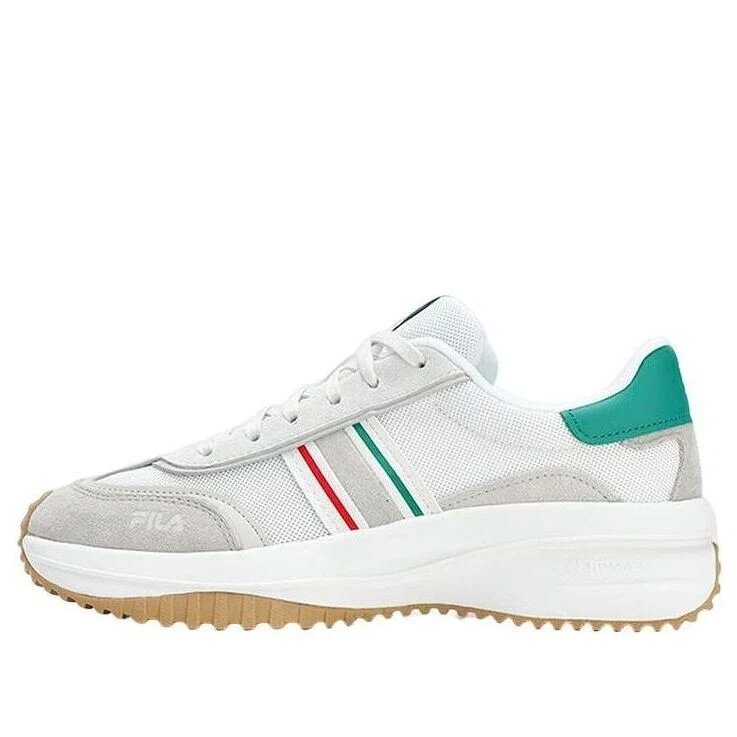 Zapatillas deportivas «Blanco, gris, verde»