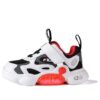 Zapatillas deportivas «Blanco, negro y naranja»