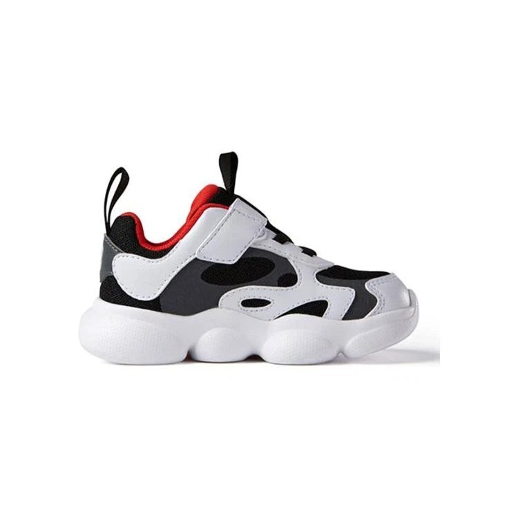 Zapatillas deportivas «Blanco, negro y naranja»