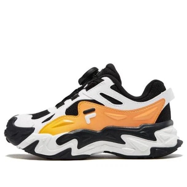 Zapatillas deportivas BOA «Blanco, naranja y negro»