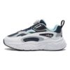 Zapatillas deportivas BOA «Blanco y azul marino»