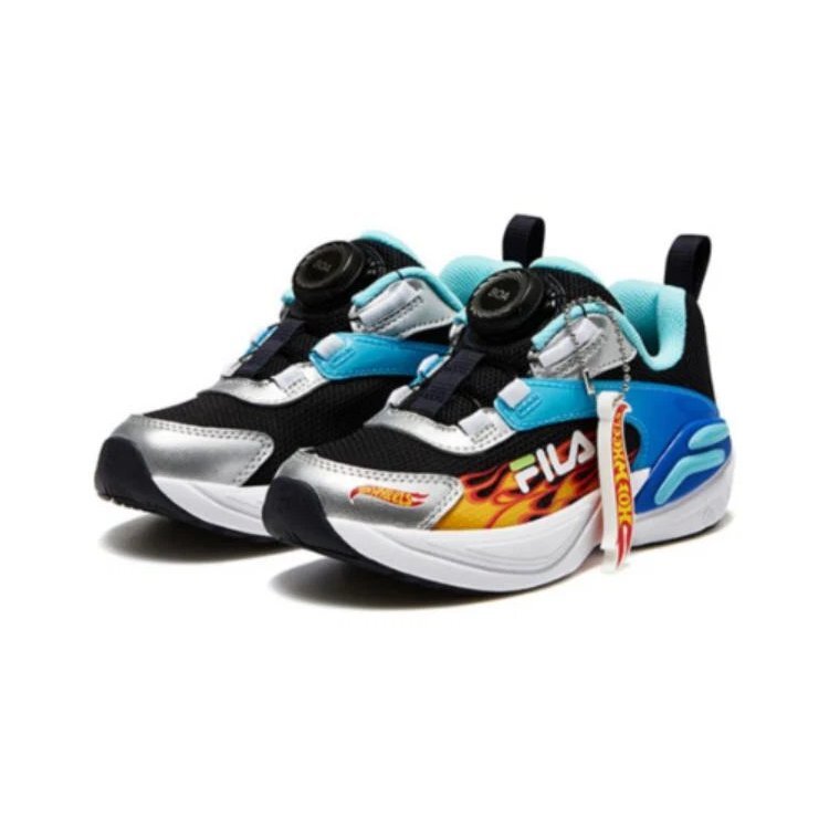 Zapatillas deportivas casuales «Negro, azul y blanco»