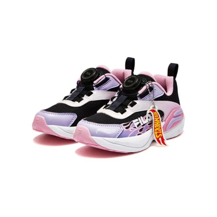 Zapatillas deportivas casuales «Rosa, negro, blanco»