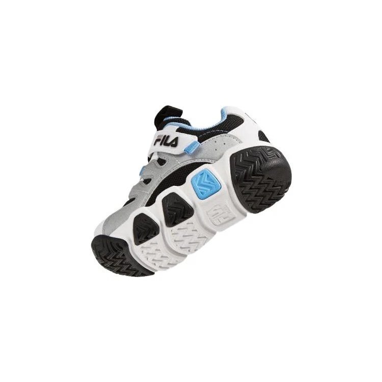 Zapatillas deportivas clásicas «Blanco, gris y azul»