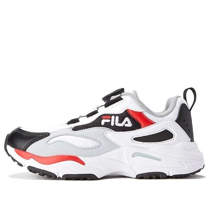 Zapatillas deportivas clásicas «Blanco, rojo y negro»