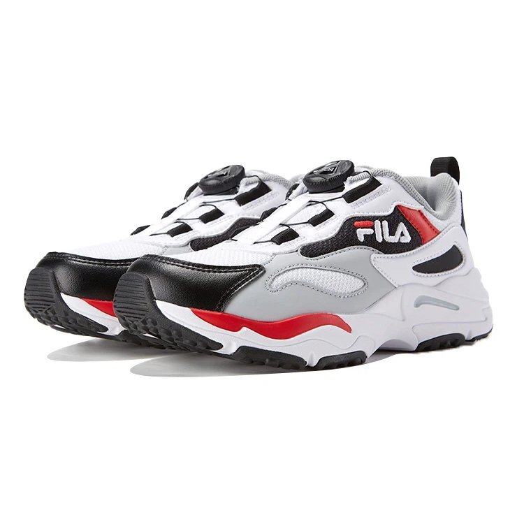 Zapatillas deportivas clásicas «Blanco, rojo y negro»