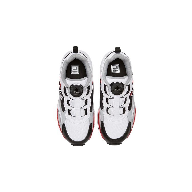 Zapatillas deportivas clásicas «Blanco, rojo y negro»
