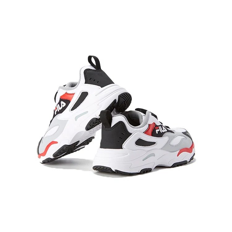 Zapatillas deportivas clásicas «Blanco, rojo y negro»