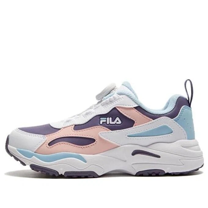 Zapatillas deportivas clásicas «Blanco, rosa, azul»
