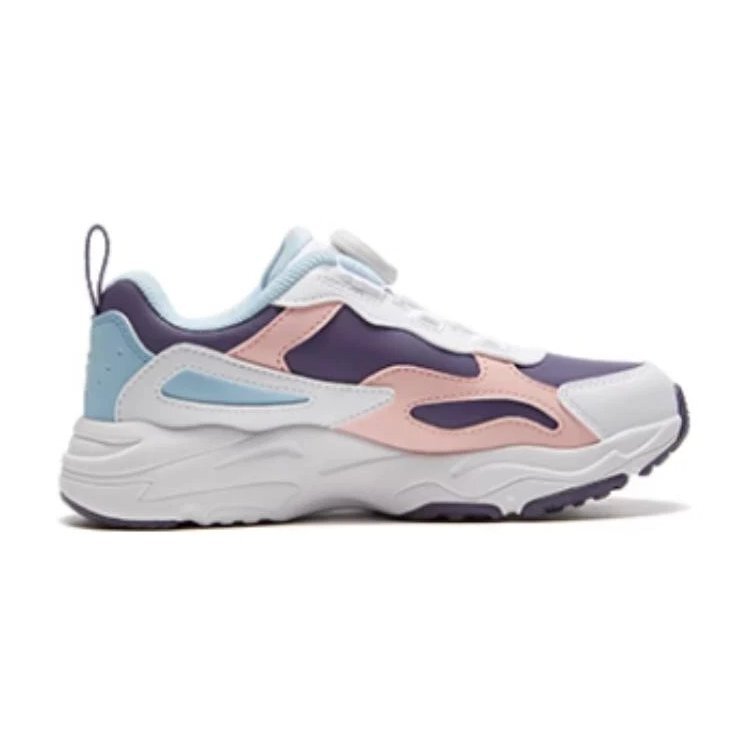 Zapatillas deportivas clásicas «Blanco, rosa, azul»