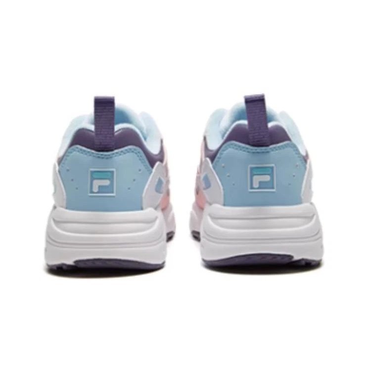 Zapatillas deportivas clásicas «Blanco, rosa, azul»