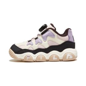 Zapatillas deportivas de baloncesto «Blanco, morado y rosa»