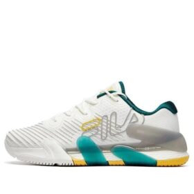 Zapatillas deportivas de caña baja «Blanco, verde azulado, azul»