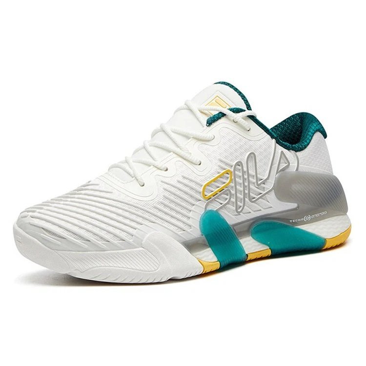 Zapatillas deportivas de caña baja «Blanco, verde azulado, azul»