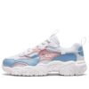 Zapatillas deportivas de caña baja «Fluid, azul y rosa»