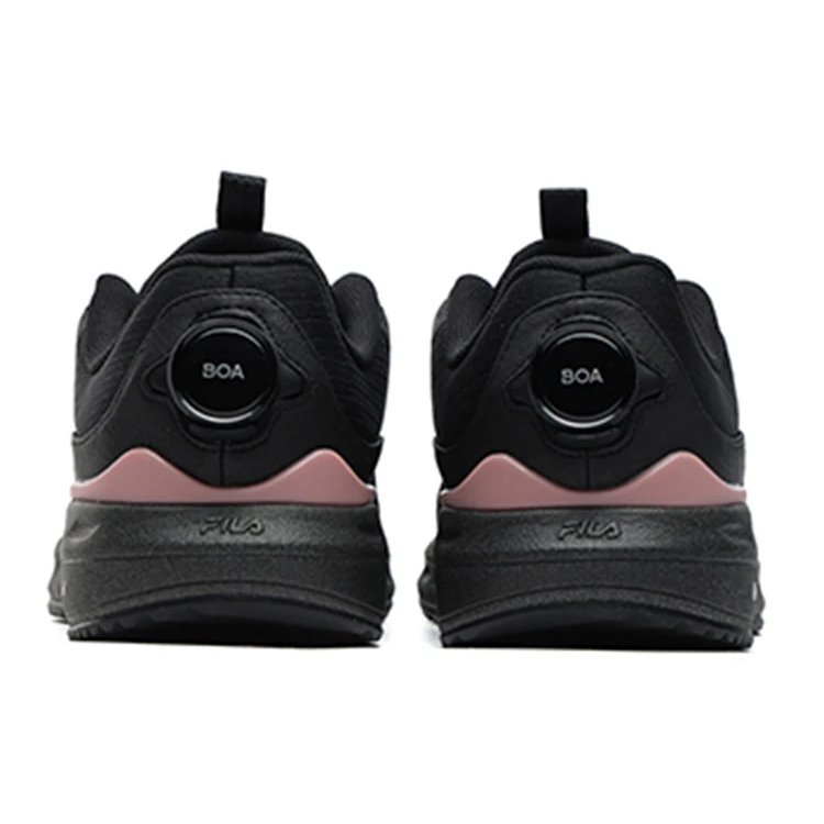Zapatillas deportivas de caña baja «Negro Rosa»