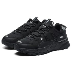 Zapatillas deportivas de caña baja Trek 1s, color negro