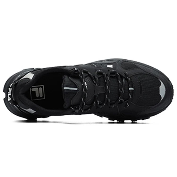 Zapatillas deportivas de caña baja Trek 1s, color negro