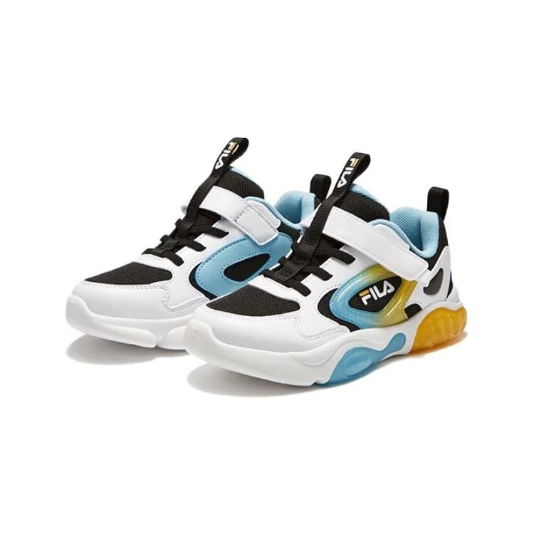 Zapatillas deportivas de entrenamiento «Blanco, negro y azul»