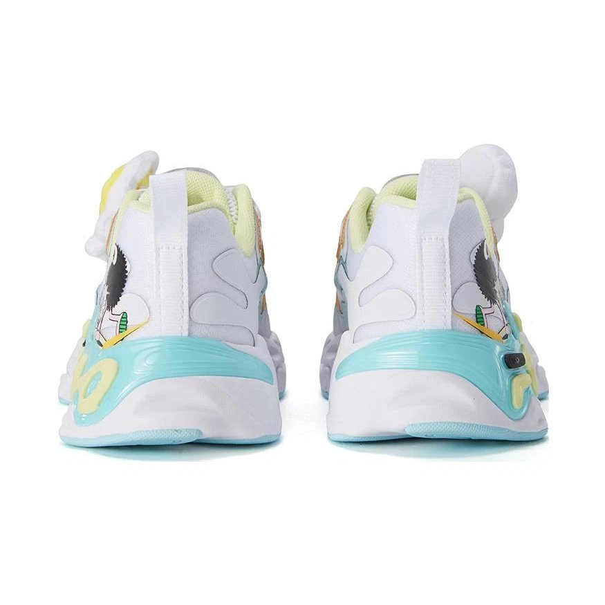Zapatillas deportivas de moda «Blanco, azul, amarillo»