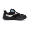 Zapatillas deportivas de moda «Negro, azul y plateado»