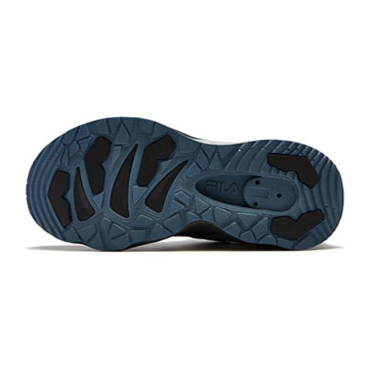 Zapatillas deportivas de moda «Negro, azul y plateado»