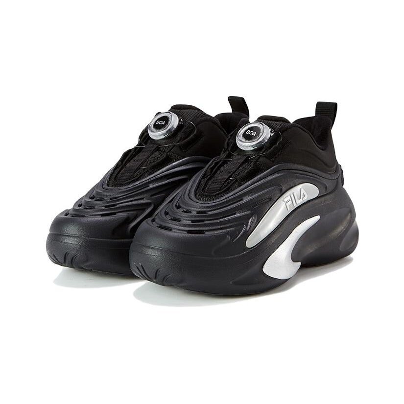 Zapatillas deportivas de moda «Negro Plata»