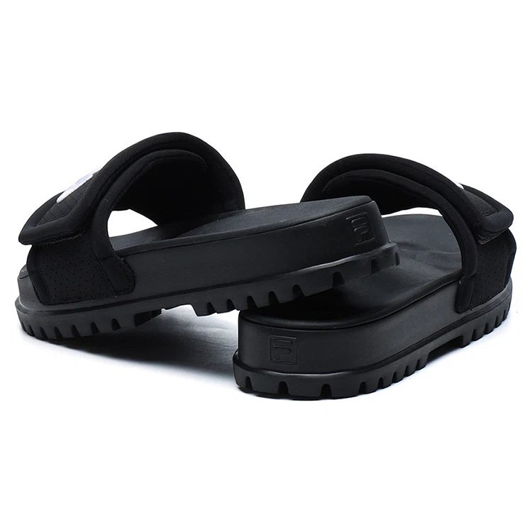 Zapatillas deportivas de tacón bajo, elegantes y cómodas, color negro