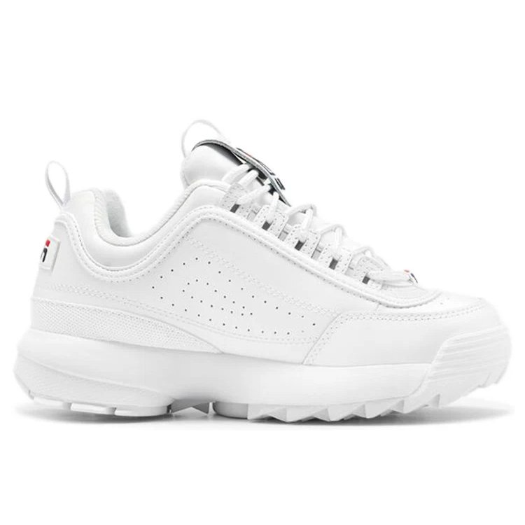 Zapatillas deportivas Disruptor 11 Premium de caña baja, color blanco