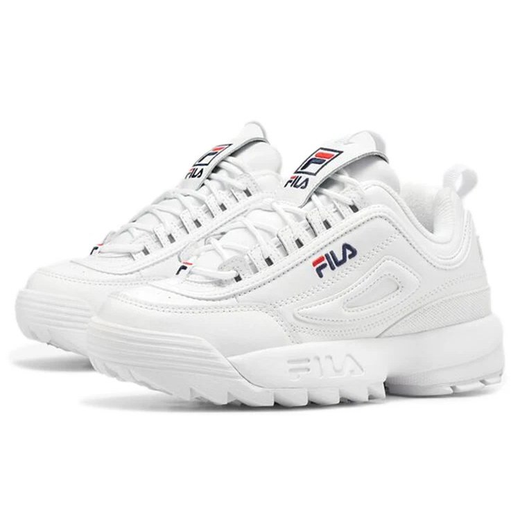 Zapatillas deportivas Disruptor 11 Premium de caña baja, color blanco