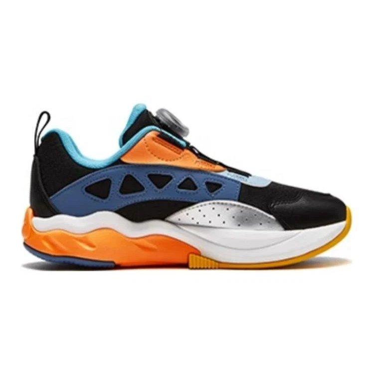 Zapatillas deportivas «Negro Azul Naranja»