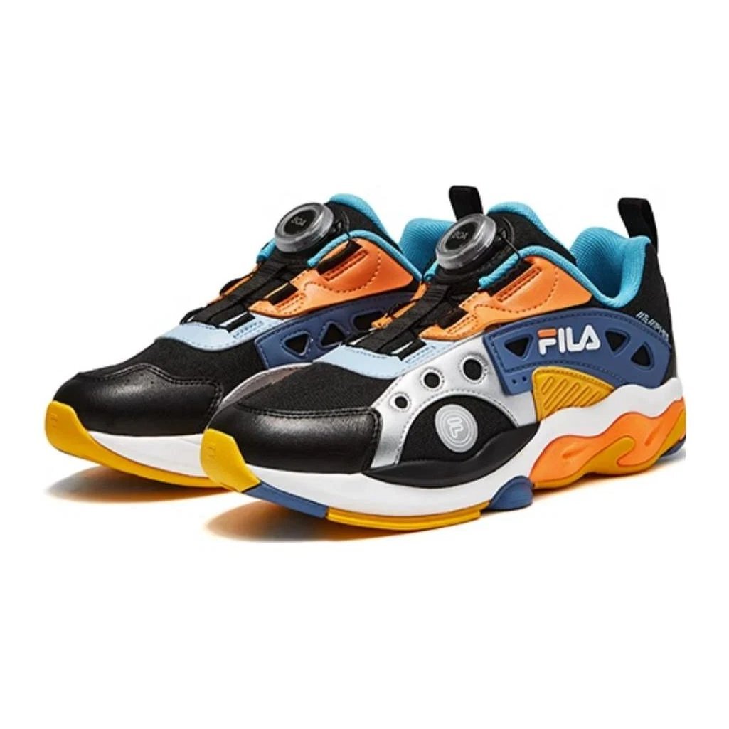 Zapatillas deportivas «Negro Azul Naranja»