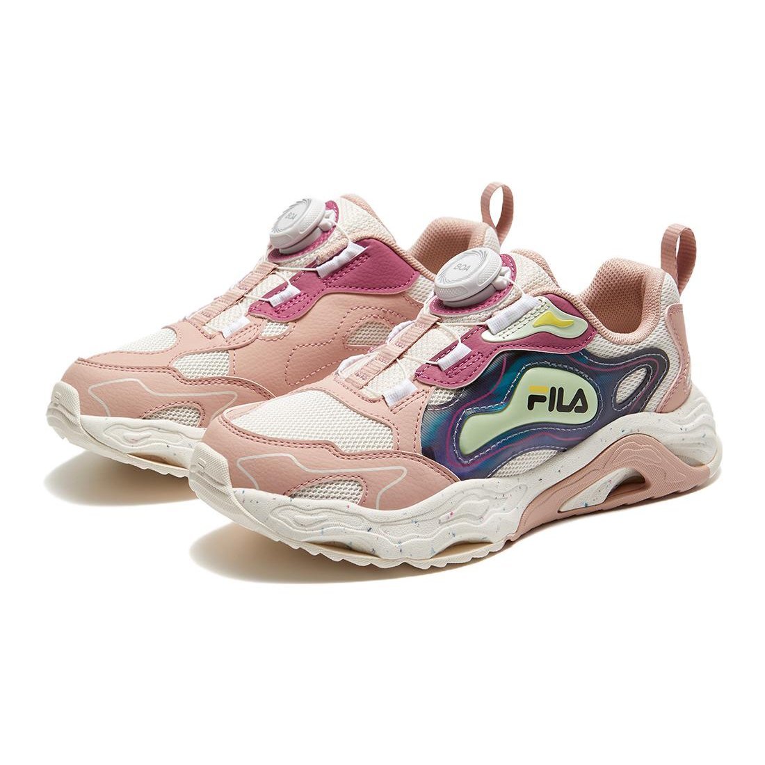 Zapatillas deportivas para correr «Rosa y blanco»