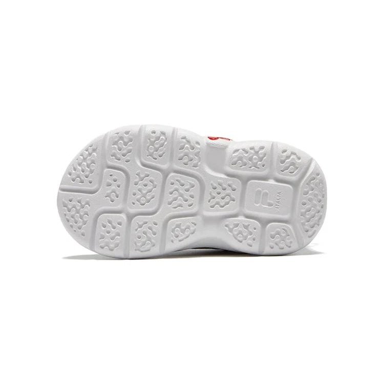 Zapatillas deportivas «Plata, negro y rojo»
