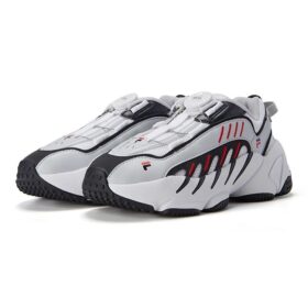Zapatillas deportivas retro «Blanco azul»
