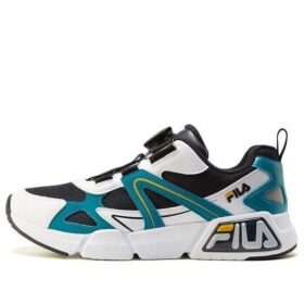 Zapatillas deportivas retro «Negro, blanco y azul»