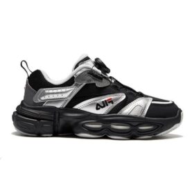 Zapatillas deportivas vintage «Black Silver»