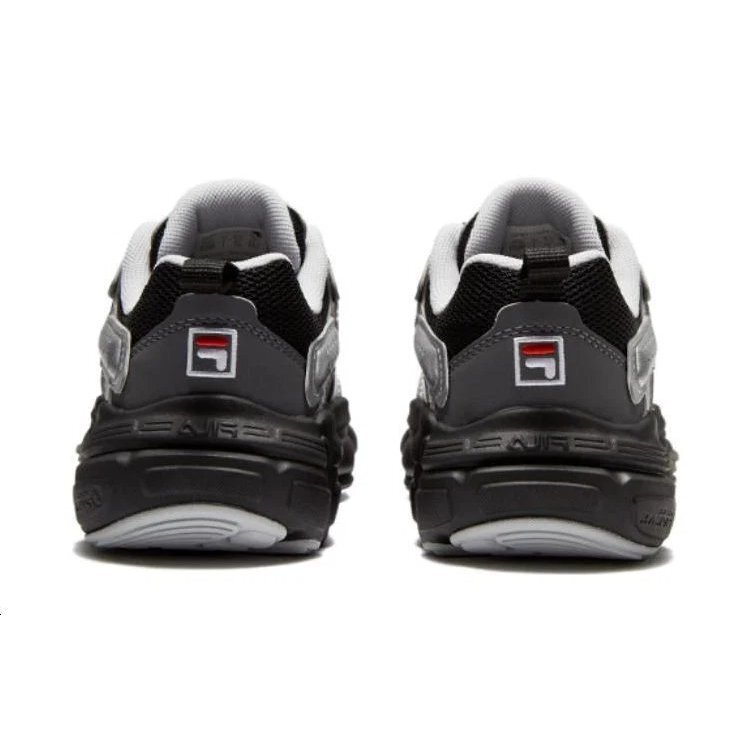 Zapatillas deportivas vintage «Black Silver»