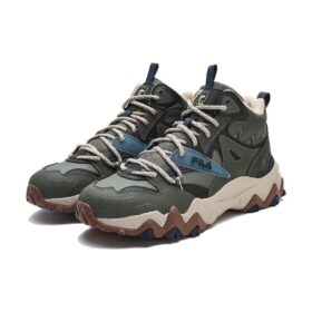 Zapatillas deportivas vintage «Olive Green White»