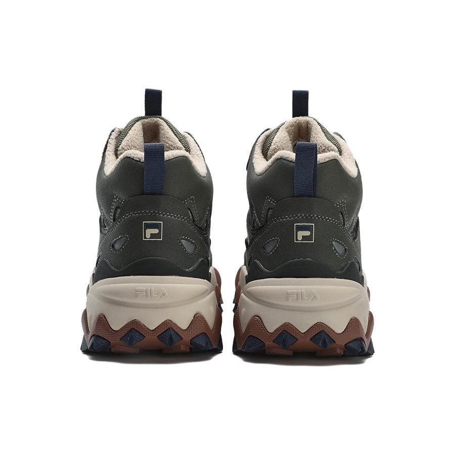 Zapatillas deportivas vintage «Olive Green White»