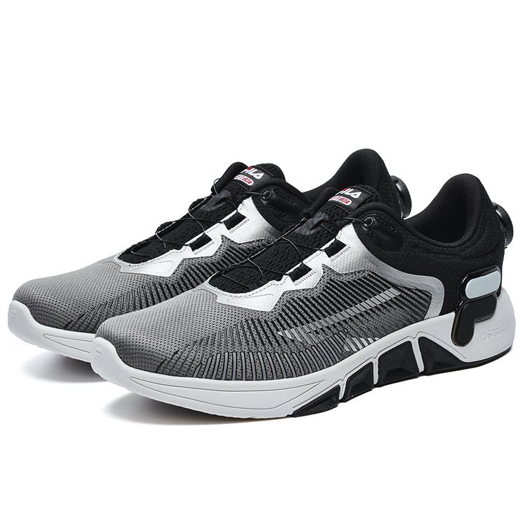 Zapatillas deportivas XFT Boa «Gris, negro y plateado»
