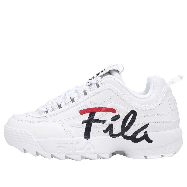 Zapatillas Disruptor 2 de caña baja, blanco/negro/rojo
