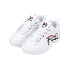 Zapatillas Disruptor 2 de caña baja, blanco/negro/rojo