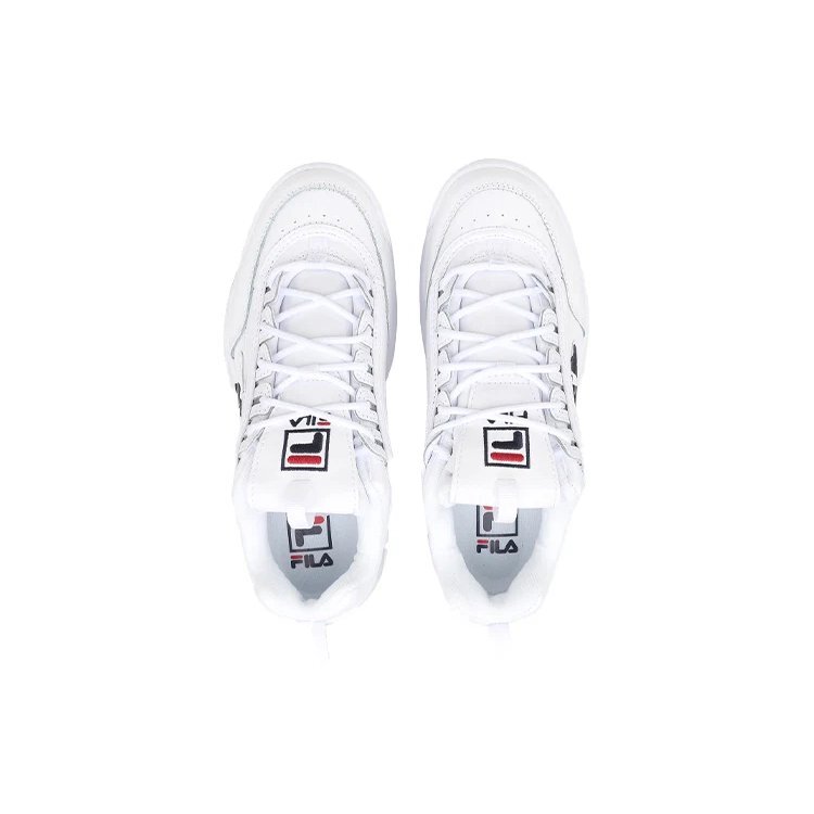 Zapatillas Disruptor 2 de caña baja, blanco/negro/rojo
