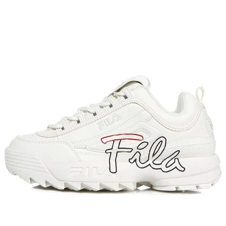 Zapatillas Disruptor 2 de caña baja y perfil grueso, color crema