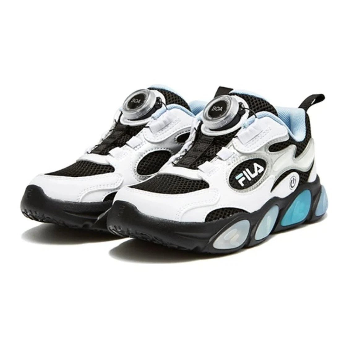 Zapatillas FERRIS WHEEL «Blanco, Negro, Azul»