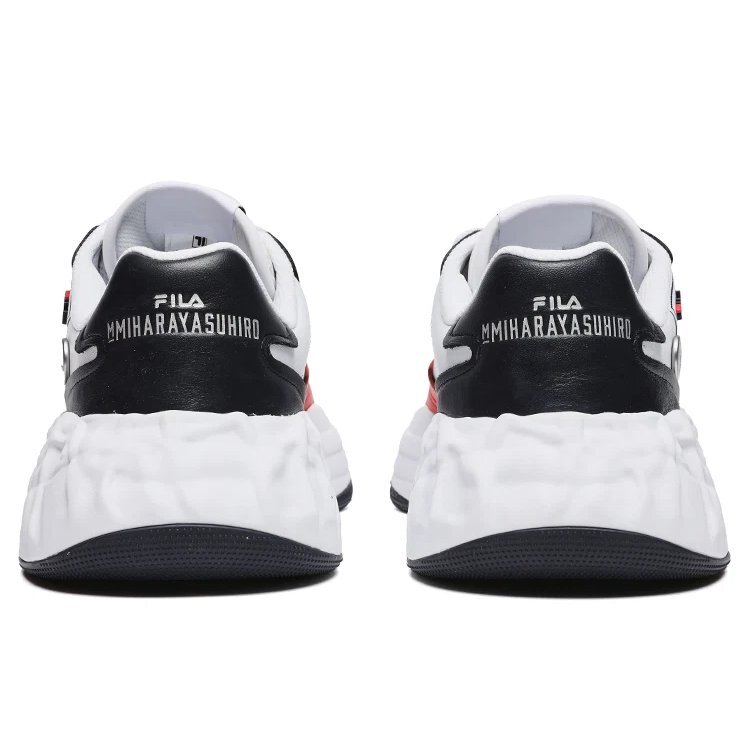 Zapatillas Fila x MIHARA YASUHIRO «Blanco, Negro, Rojo»